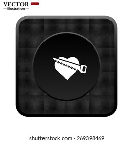 heart. icon. vector design