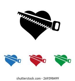 heart. icon. vector design
