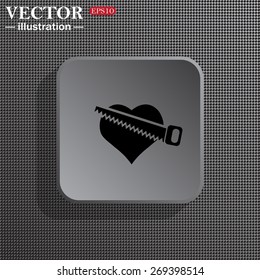 heart. icon. vector design