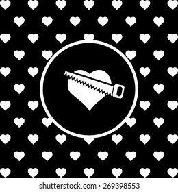 heart. icon. vector design