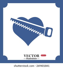 heart. icon. vector design