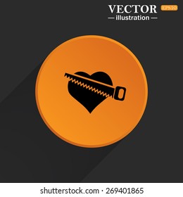 heart. icon. vector design