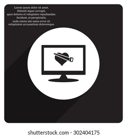heart. icon. vector design