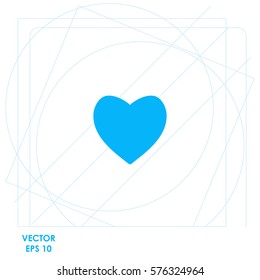 Heart  icon Vector design.