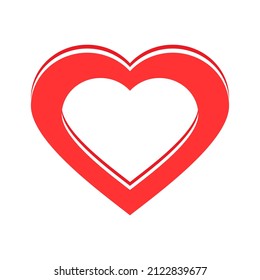 heart icon vector design inspiration