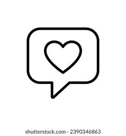 heart icon vector design template simple and clean