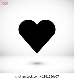 Heart Icon Vector, 

Vector EPS 10 illustration style