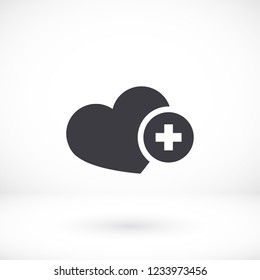 Heart icon . Vector  Eps 10 