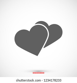 heart icon . Vector  Eps 10 