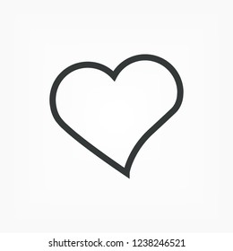 heart icon . Vector  Eps 10 