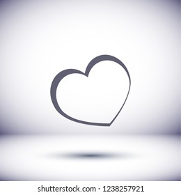 heart icon . Vector  Eps 10 