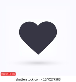 heart icon . Vector  Eps 10 