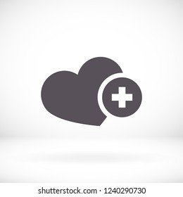 Heart icon . Vector  Eps 10 