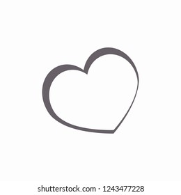 heart icon . Vector  Eps 10 