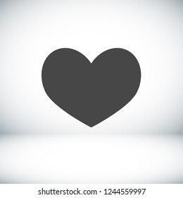 Heart icon. Vector  Eps 10 
