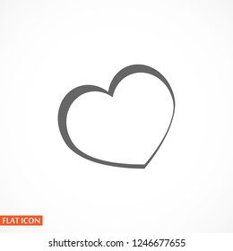 heart icon . Vector  Eps 10 