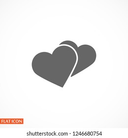 heart icon . Vector  Eps 10 