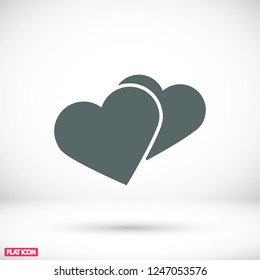 heart icon . Vector  Eps 10 