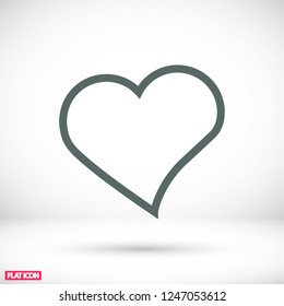 heart icon . Vector  Eps 10 