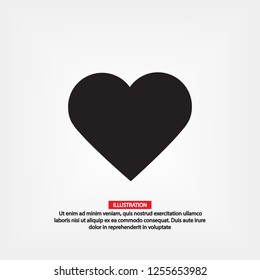 heart icon . Vector  Eps 10 