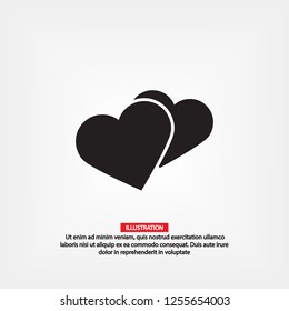 heart icon . Vector  Eps 10 