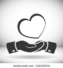heart icon . Vector  Eps 10 