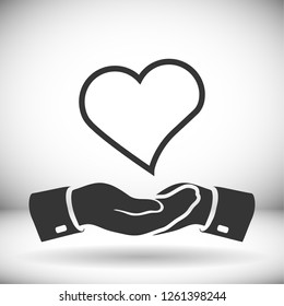 heart icon . Vector  Eps 10 