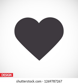 heart icon . Vector  Eps 10 