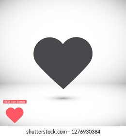 heart icon . Vector  Eps 10 