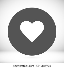 heart icon vector eps 10