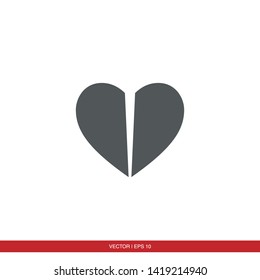 heart icon vector eps 10