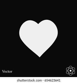 Heart Icon Vector, 

Vector EPS 10 illustration style