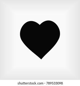 Heart Icon Vector, Vector EPS 10 illustration style