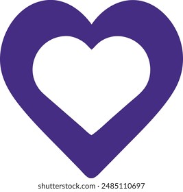 Heart Icon Vector High Quality