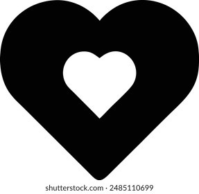 Heart Icon Vector High Quality