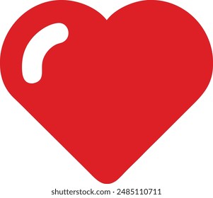 Heart Icon Vector High Quality