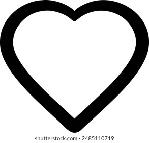 Heart Icon Vector High Quality