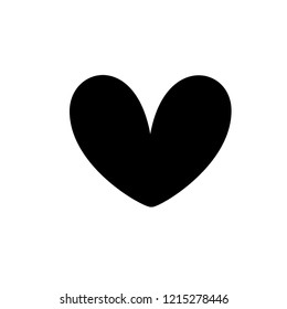 Heart icon Vector illustration