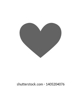 Heart Icon Vector Illustration Vector