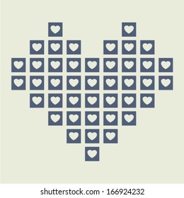 Heart Icon Vector illustration