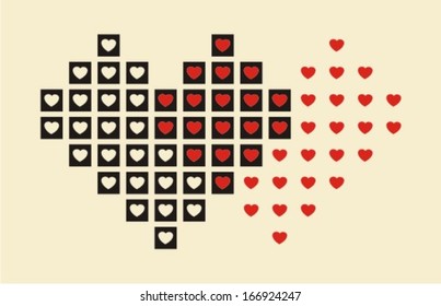 Heart Icon Vector illustration