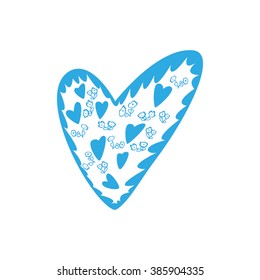 heart  icon, vector illustration 