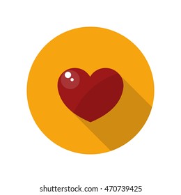 heart icon. vector illustration