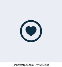 Heart Icon Vector illustration