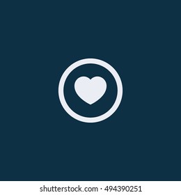 Heart Icon Vector illustration