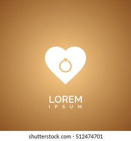 heart icon. vector illustration