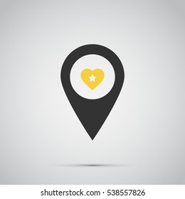 heart icon. vector illustration
