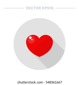 heart icon. vector illustration