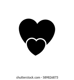 heart icon vector illustration