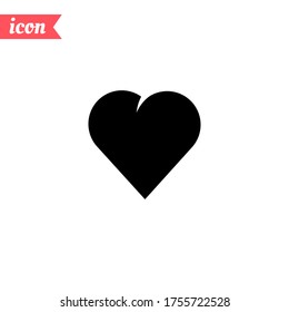heart Icon. Vector illustration EPS 10.